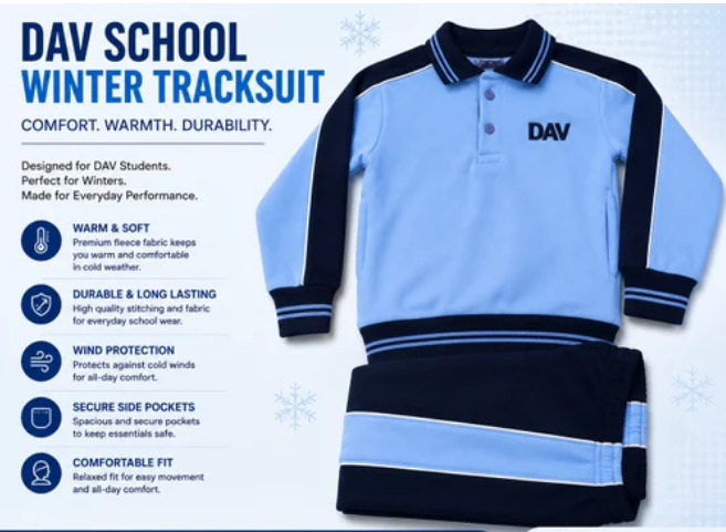 DAV School Winter Tracksuit